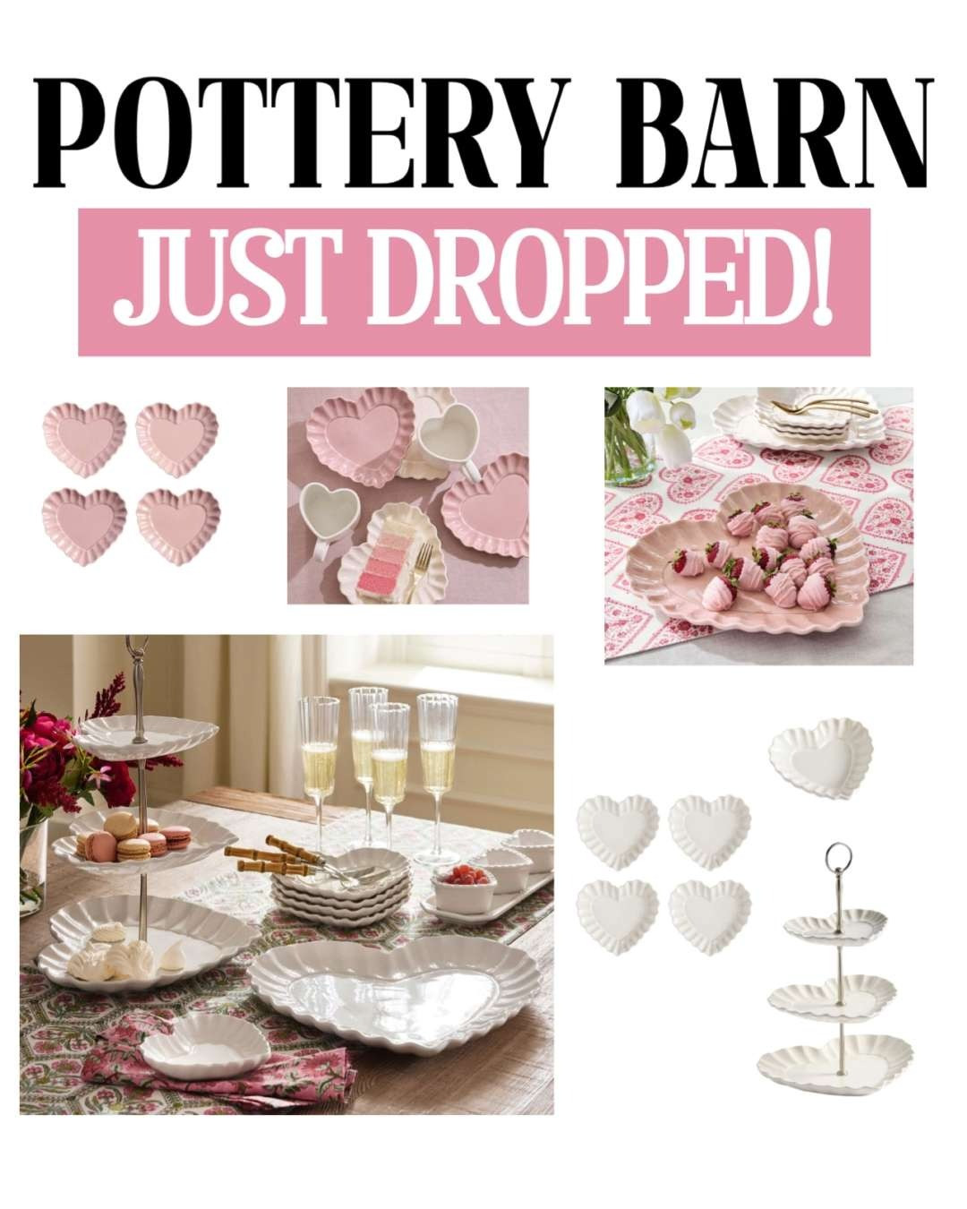 Elevate your Valentine’s Day table with the Heirloom Scalloped Heart Stoneware Serveware Collection from Pottery Barn ❤️🍽️ 

This timeless stoneware features soft scalloped edges and a heart detail that feels romantic, elegant, and perfect for entertaining, gifting, or seasonal styling. 

Whether you’re hosting a Valentine’s brunch, a Galentine’s dinner, or styling shelves, this collection adds heirloom charm with modern appeal ✨#LTKStyle #LTKFinds #LTKValentines 

  

#LTKSeasonal #LTKHome #LTKSaleAlert