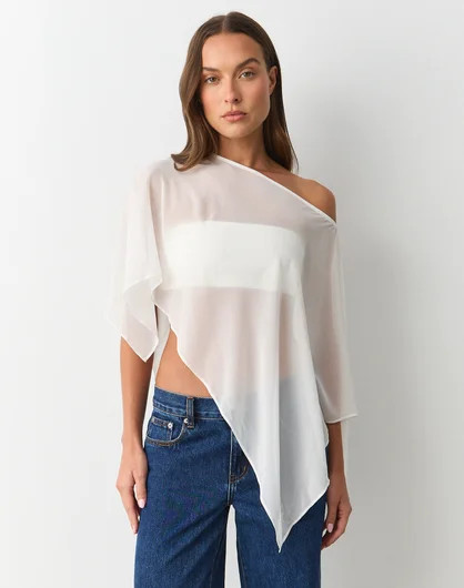 Chiffon Poncho | Glassons (Australia)