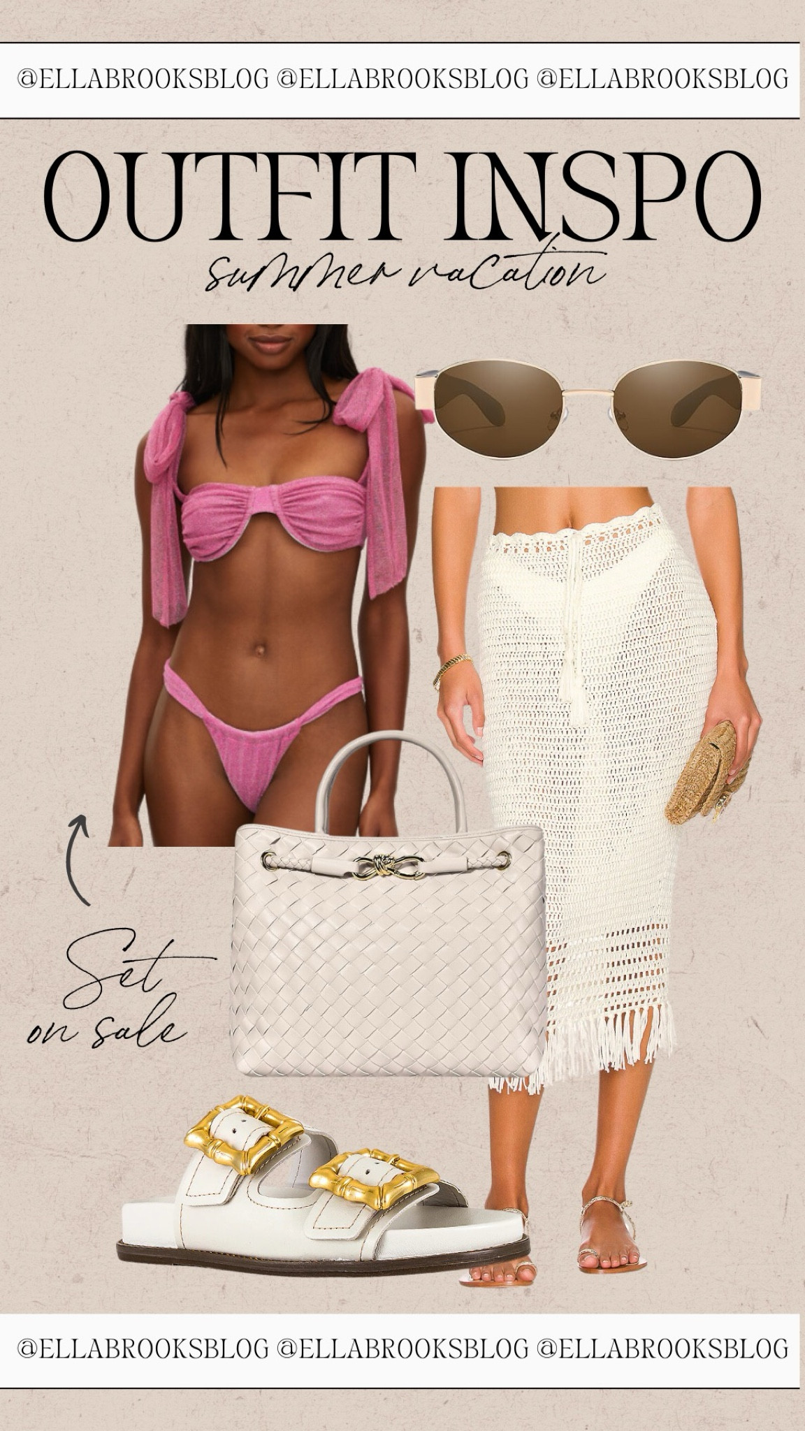 Outfit Inspo: Summer Vacation Look
summer vacation, vacation outfit, resortwear, swimsuit sale, beach riot swimwear, summer sandals, amazon accessories 

#LTKSaleAlert #LTKStyleTip #LTKSwim