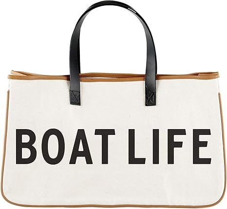 Santa Barbara Design Studio Hold Everything Canvas Tote, Large, Boat Life | Amazon (US)