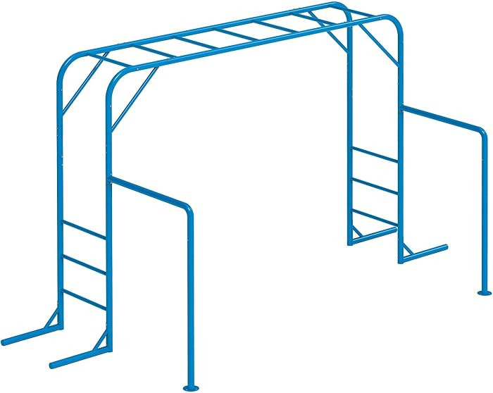 Amazon.com: LeisureStar Outdoor Monkey Bar Set with Climbing Frame, Gymnastics bars, Playground S... | Amazon (US)