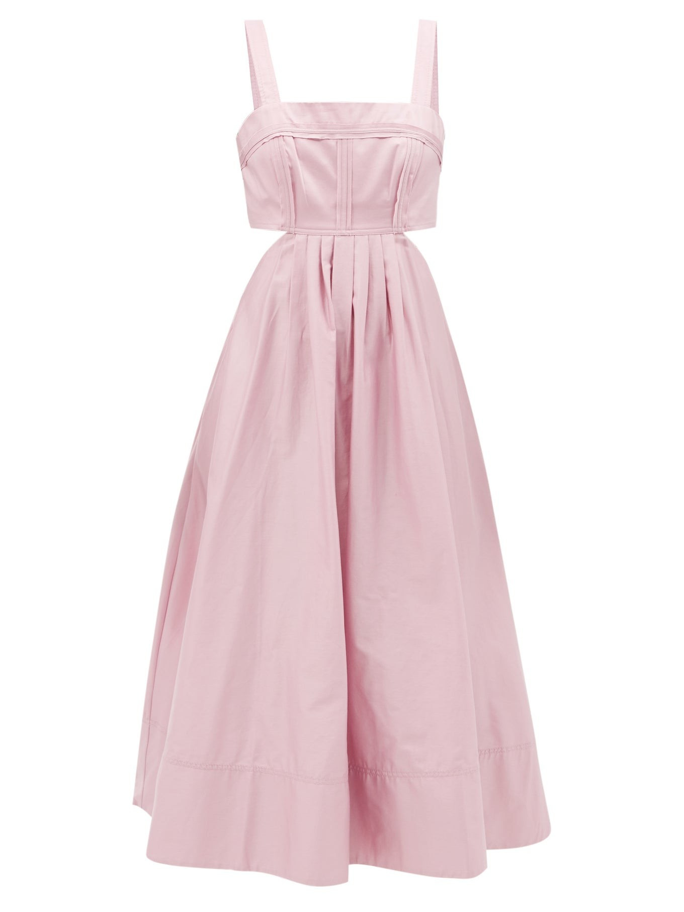 Frequency cutout cotton midi dress | Matches (US)