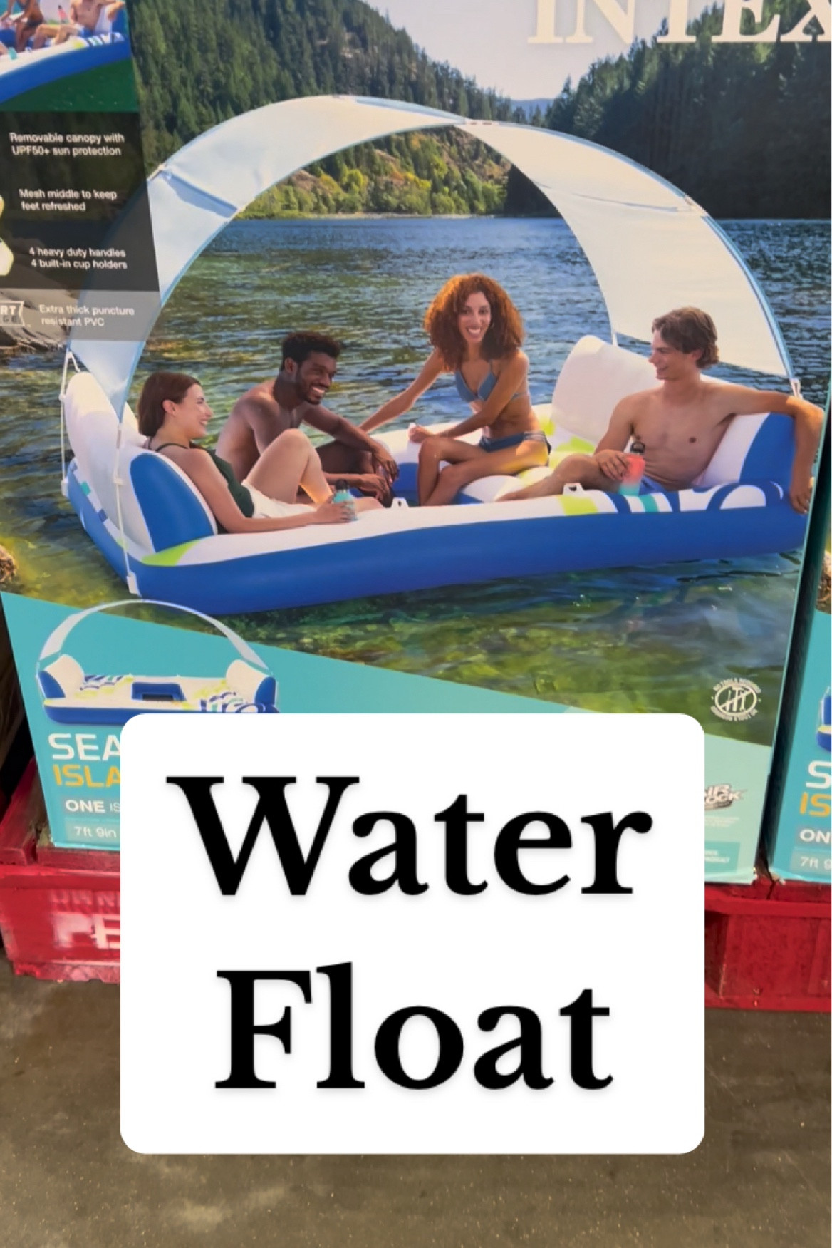 Intex canopy island float at Sam’s Club for $59.98