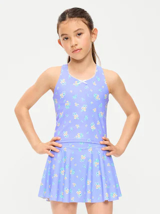 PowerSoft Longline Sports Bra for Girls | Old Navy (US)