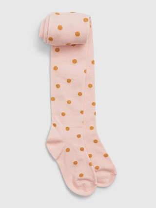 Kids Metallic Print Tights | Gap (US)