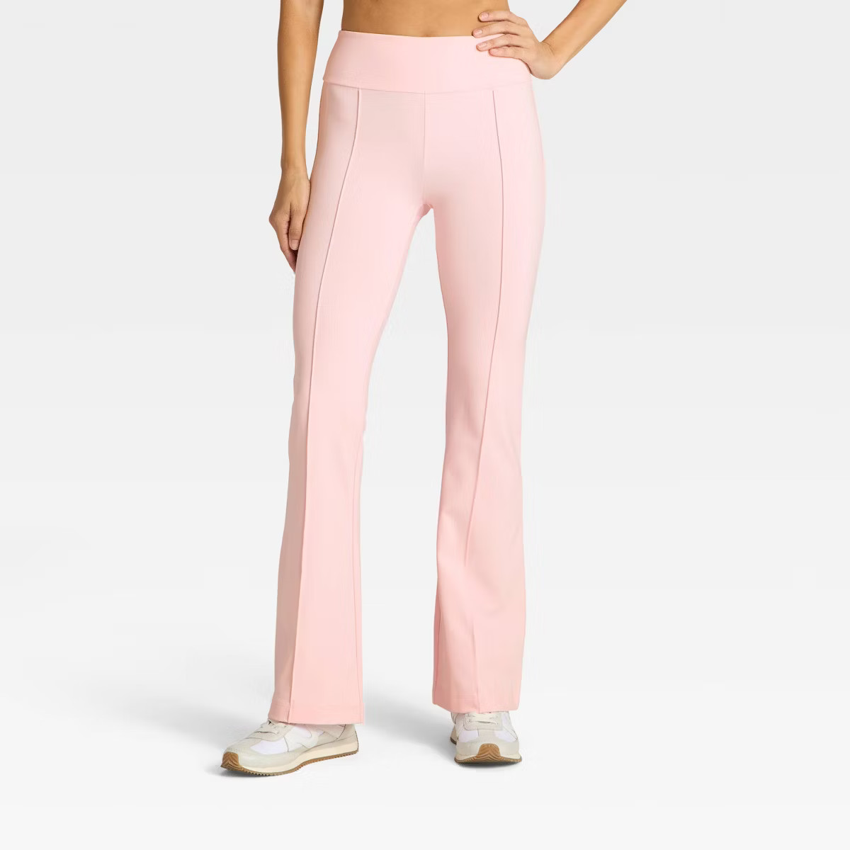 Women's High-Rise Fleece Lined Winter Flare Leggings - All In Motion™ | Target