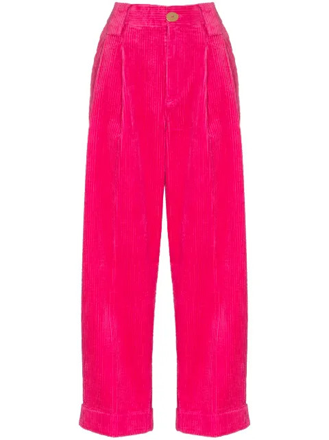 corduroy wide-leg trousers | Farfetch (US)