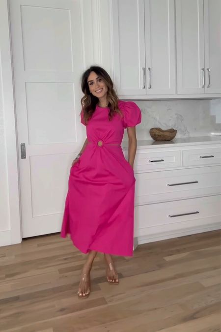 Pink dress size Xs perfect for Easter 

#LTKfindsunder50 #LTKfindsunder100