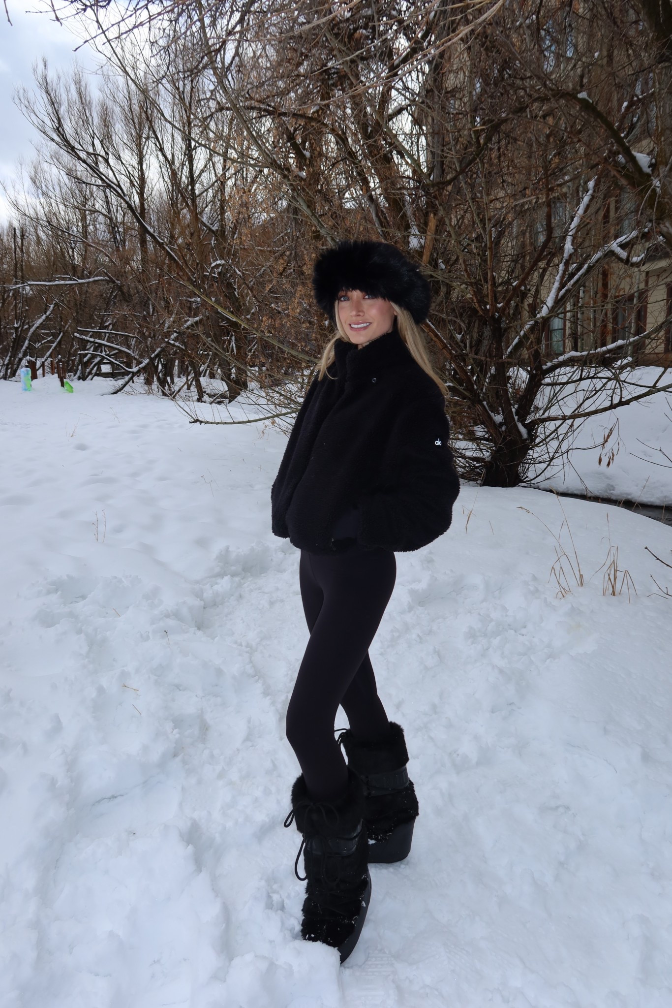 Ski outfit 
Ski trip
Snow outfit 
Park city outfits
Park city 
Utah outfits 
Black moon boots 
Black alo Sherpa jacket
Fur hat beanie 

#LTKPetite #LTKStyleTip #LTKSeasonal