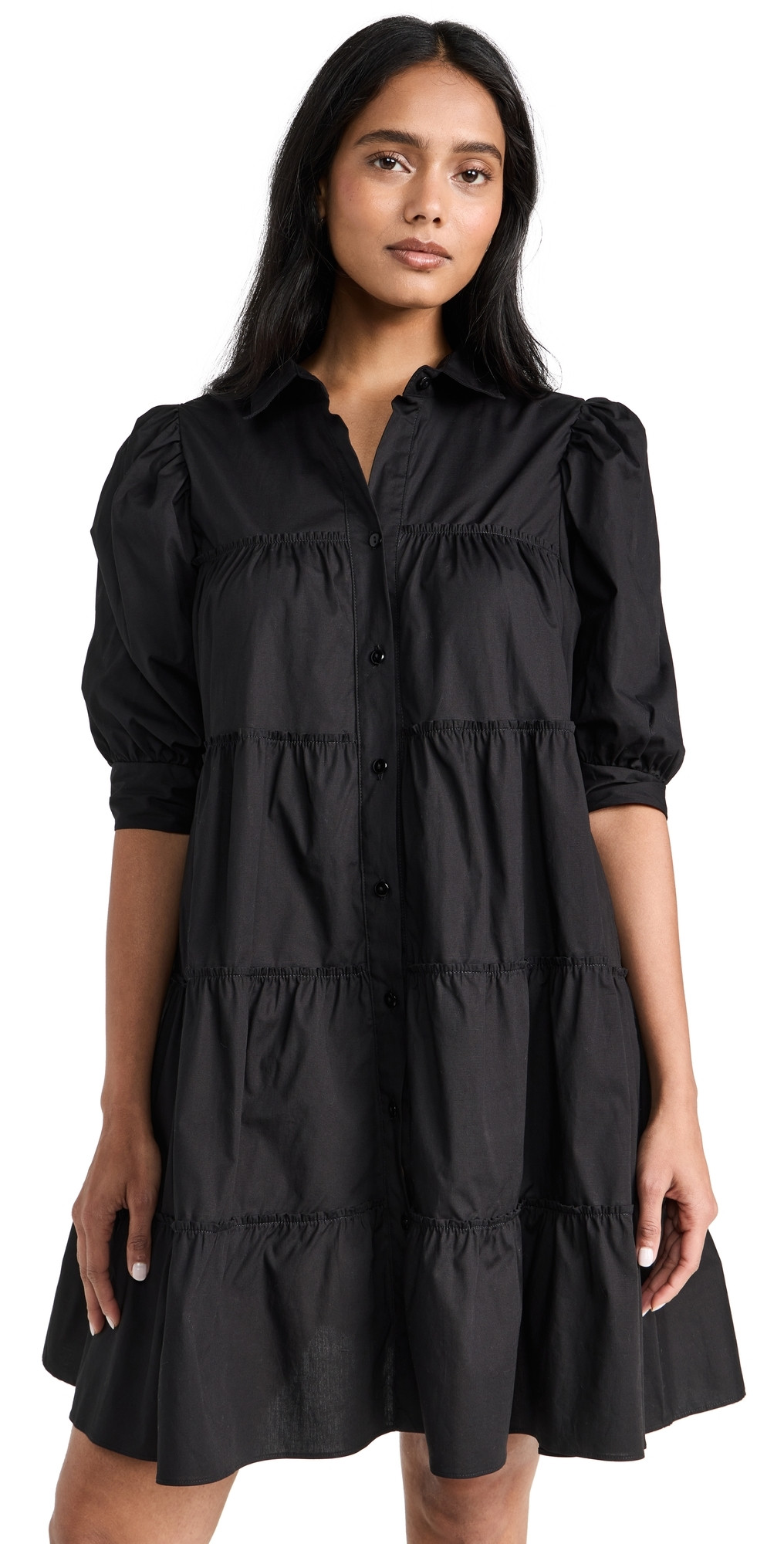 Peixoto Lola Mini Dress Black XS | Shopbop