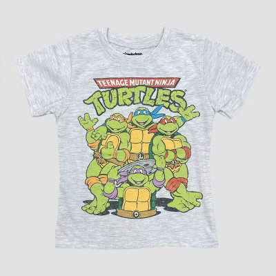 Toddler Boys' Nickelodeon Mutant Ninja Solid T-Shirt - Blue | Target
