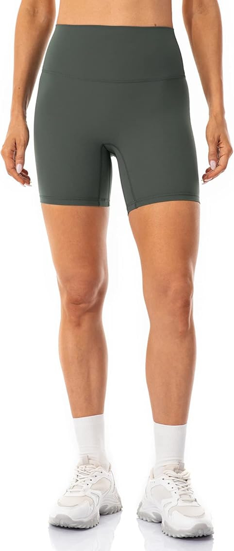 Lavento Women's All Day Soft Yoga Shorts - 4" / 5" / 6" Buttery Soft Workout Active Shorts for Wo... | Amazon (US)
