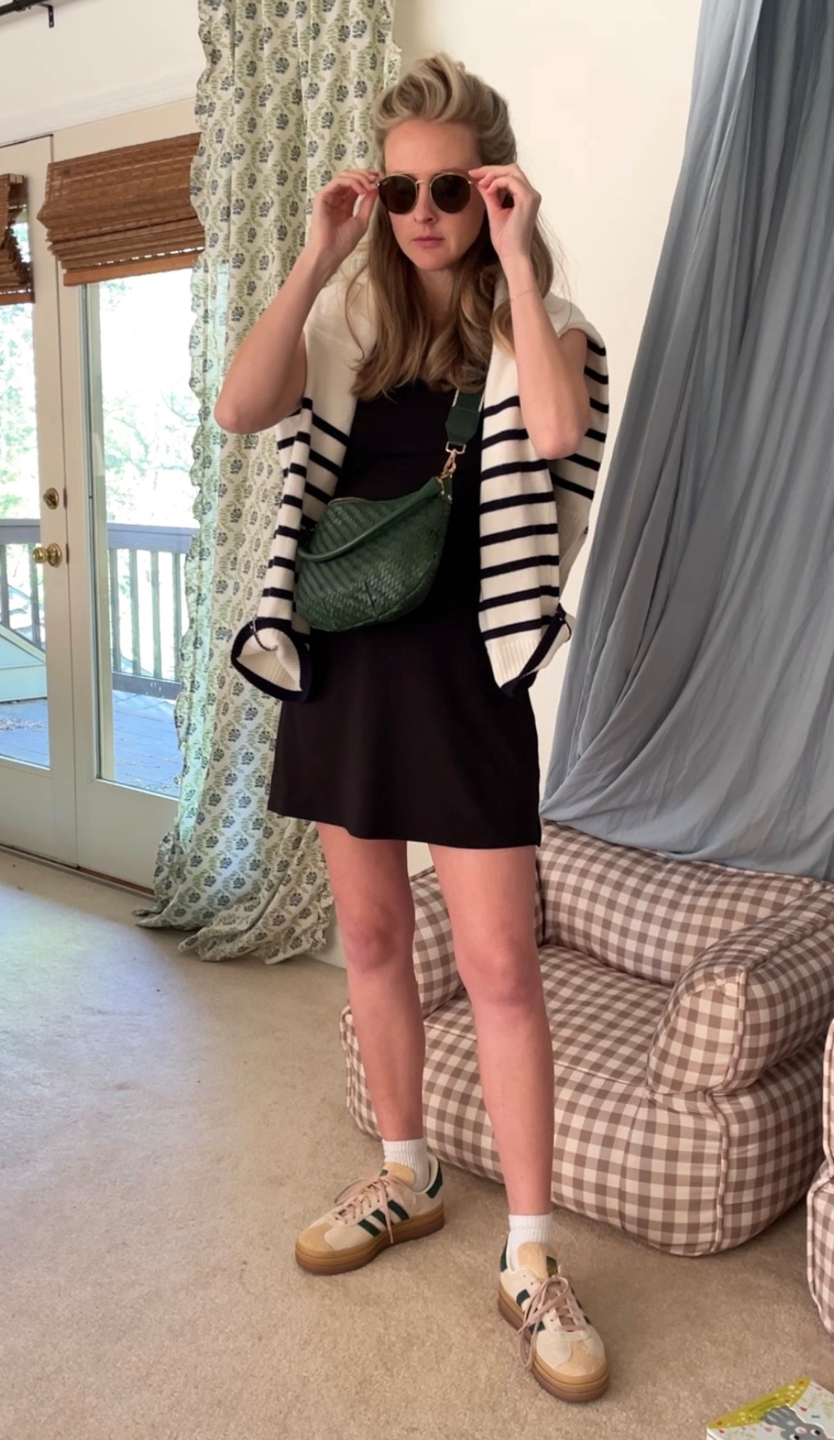 What I’m wearing // athletic dress, sweater, adidas, Clare v

#LTKSeasonal #LTKShoeCrush #LTKBump