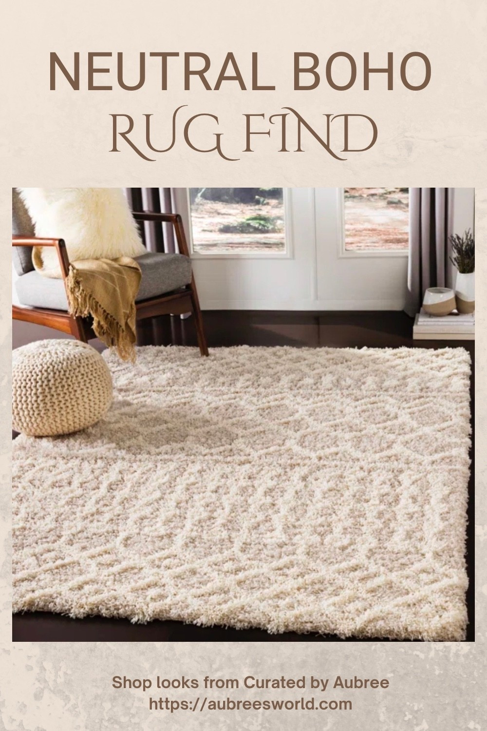 Neutral + boho = perfection 🌾
Loving this rug from Wayfair — it ties the whole space together!

Shop my Wayfair find — link in bio 🔗
#Wayfair #WayfairFinds #HomeDecor #Affiliate #bohohome #rugs

#LTKHome