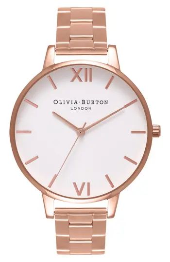 Women's Olivia Burton Big Dial Bracelet Watch, 38Mm | Nordstrom