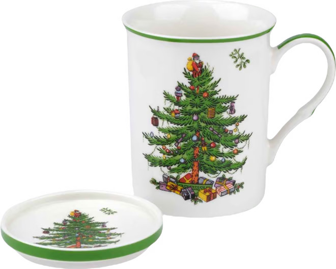 Christmas Tree Mug & Coaster Set | Macy's