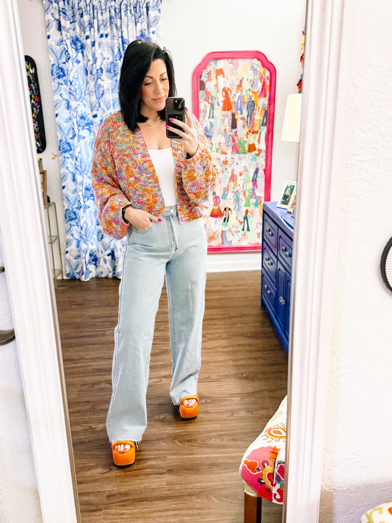 Texas might get a Spring and I’m ready! Loving the wide leg jean trend for my body shape 🧡 

#LTKstyletip #LTKSpringSale #LTKfindsunder50