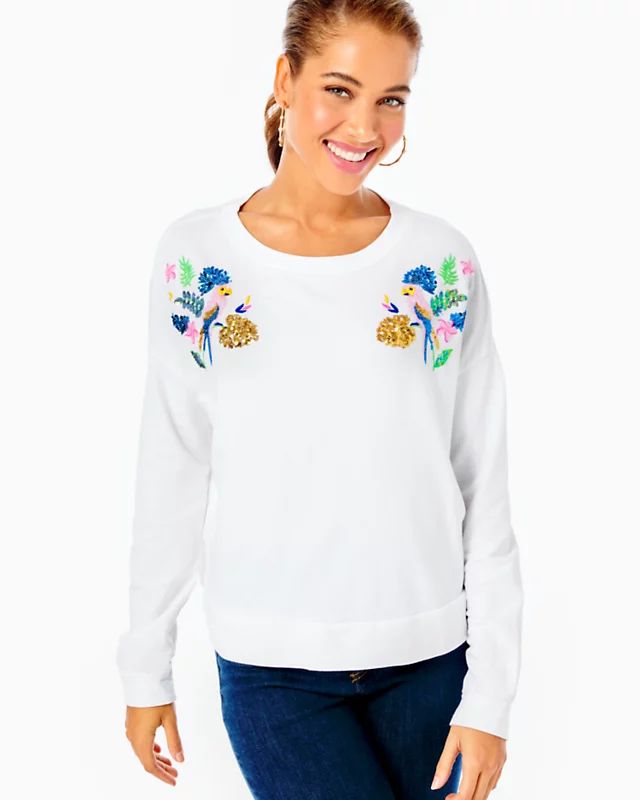 Sheridan Long Sleeve Sweatshirt | Lilly Pulitzer | Lilly Pulitzer