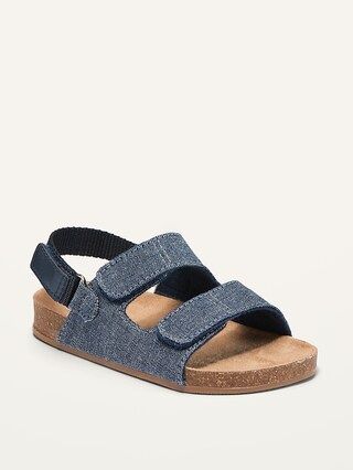 Chambray Double-Buckle Sandals for Toddler Boys | Old Navy (US)