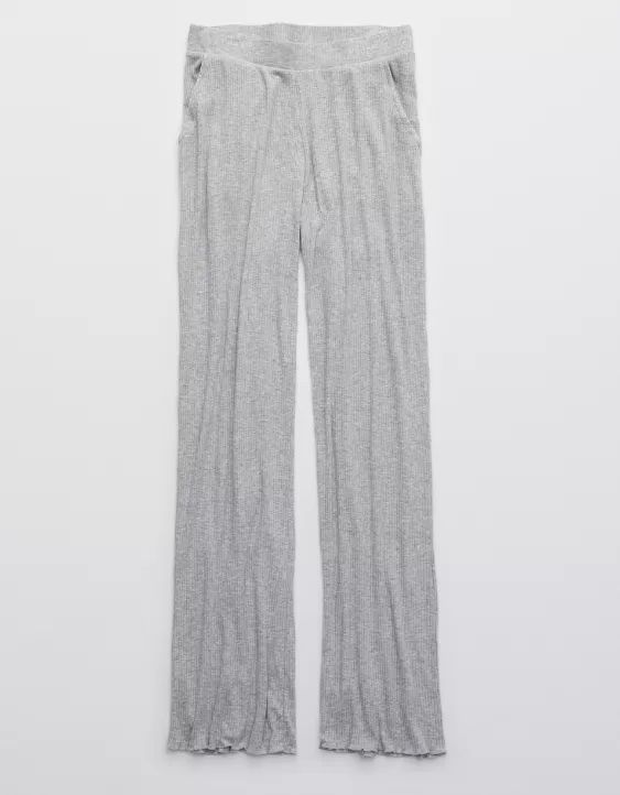 Aerie Real Soft® Ribbed Sleep Pant | American Eagle Outfitters (US & CA)