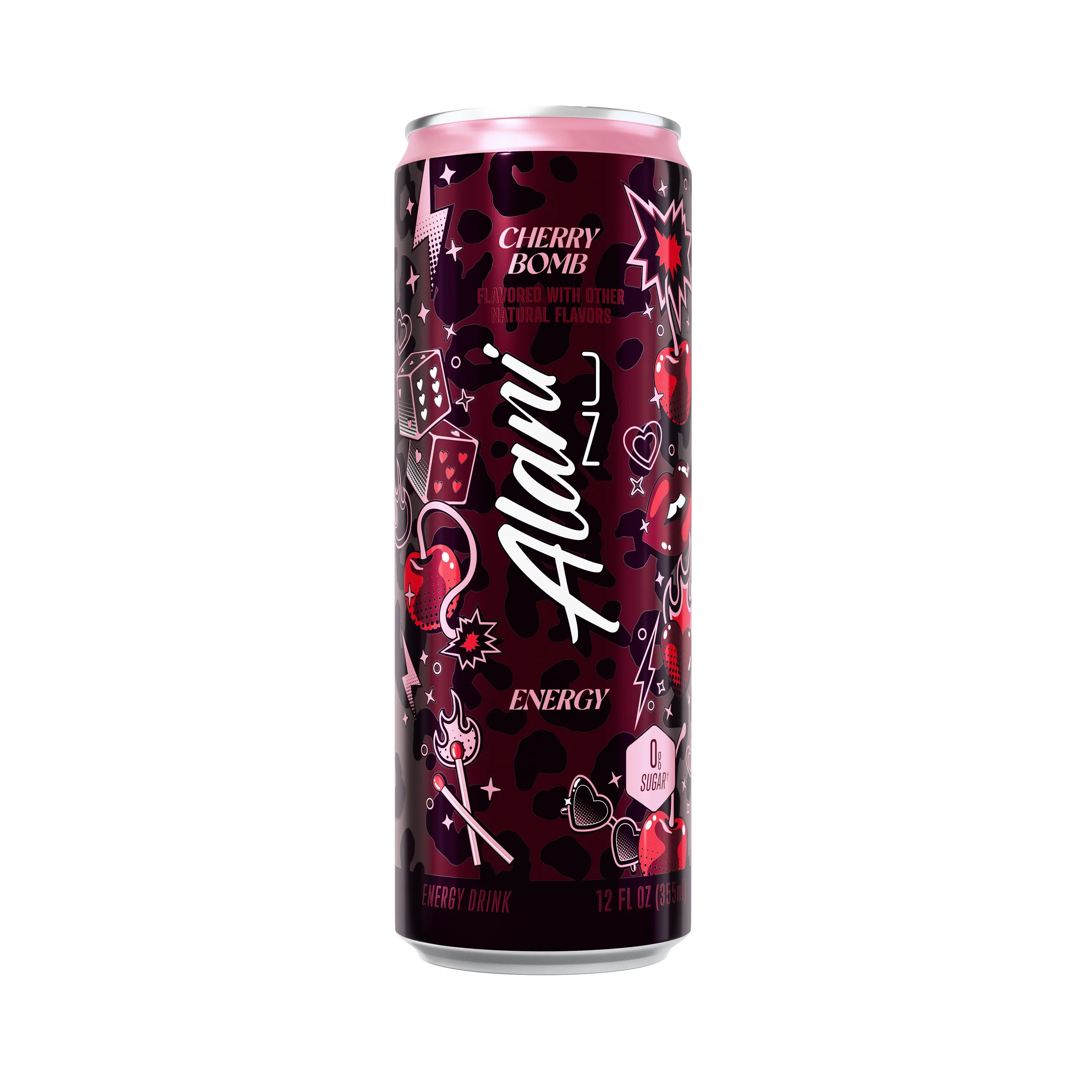 Alani, Cherry Bombshell-Jan LTO, 12 fl oz, Single Can | Walmart (US)