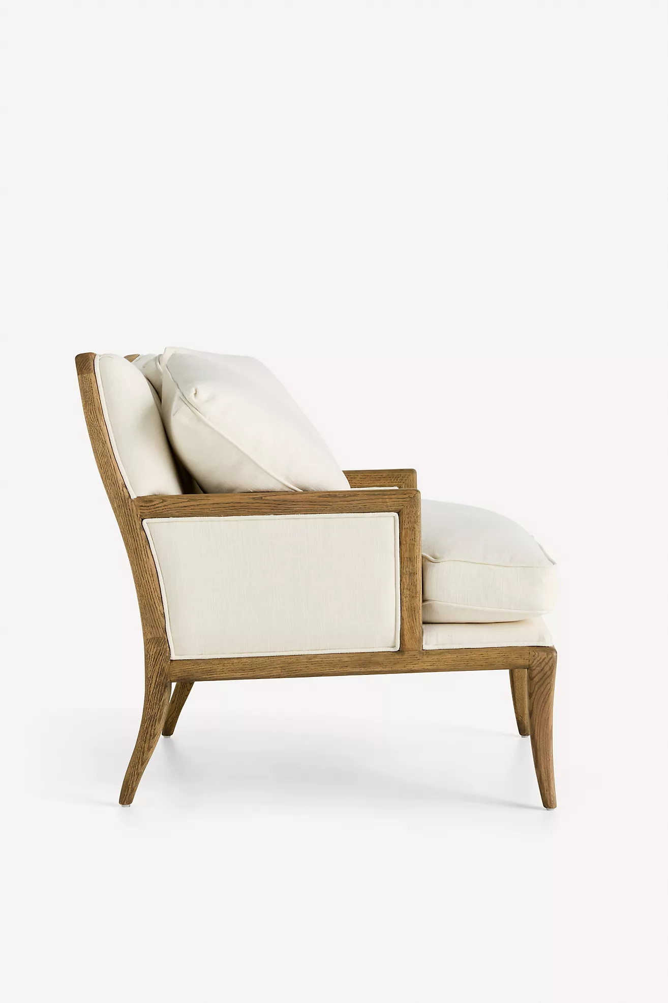 Florence Linen-Blend Chair | Anthropologie (US)