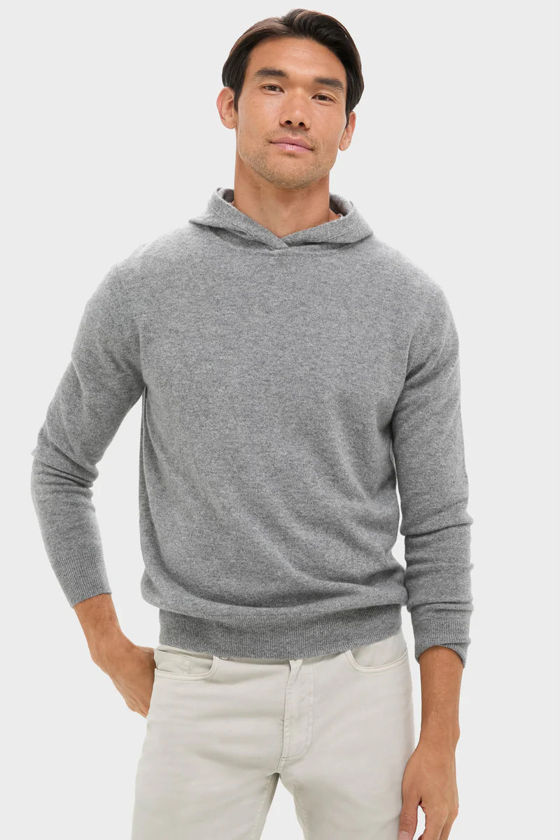 Gray Cashmere Hoodie | Tuckernuck (US)