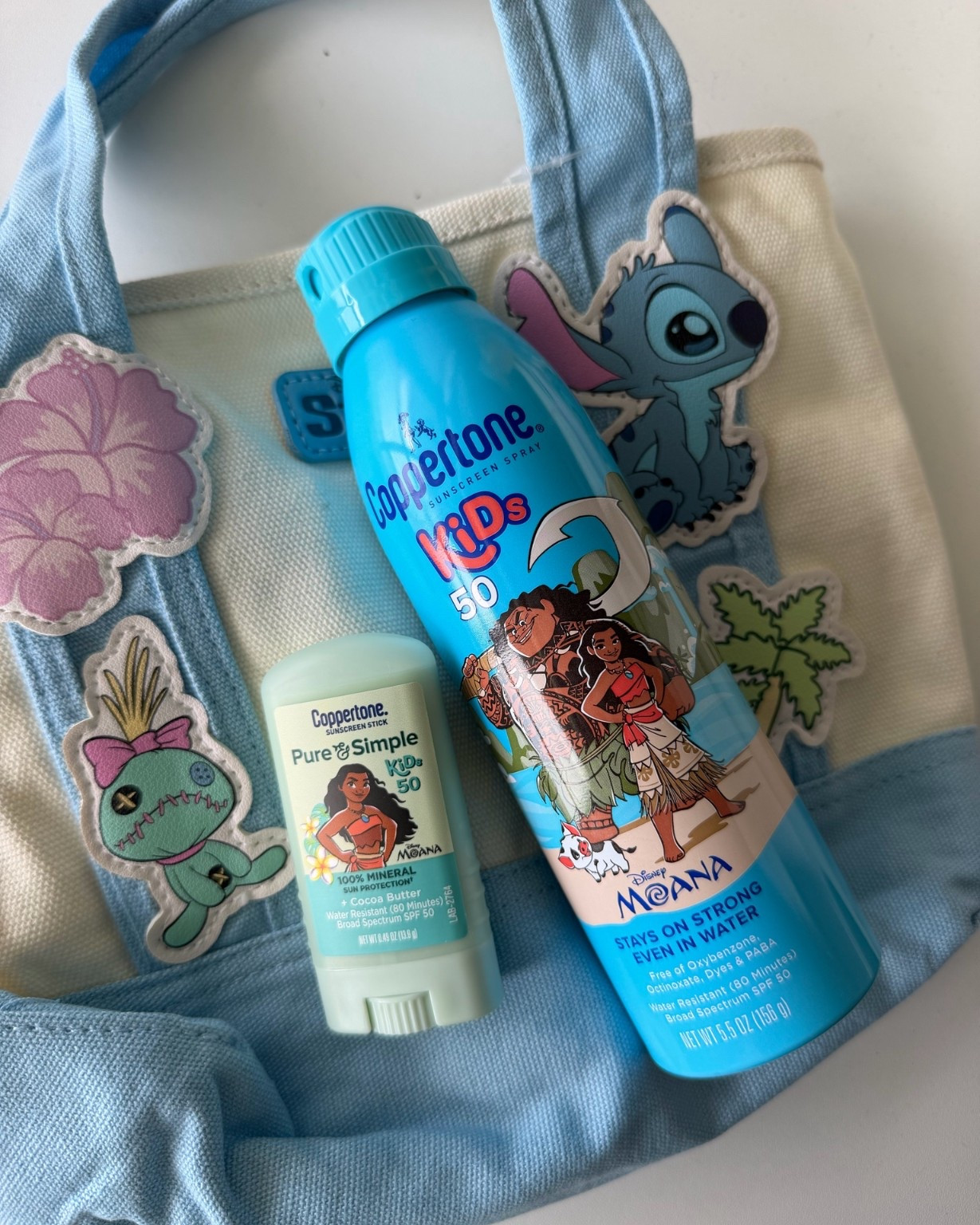 Had to have the Moana themed sunblock for our Disney cruise vacation