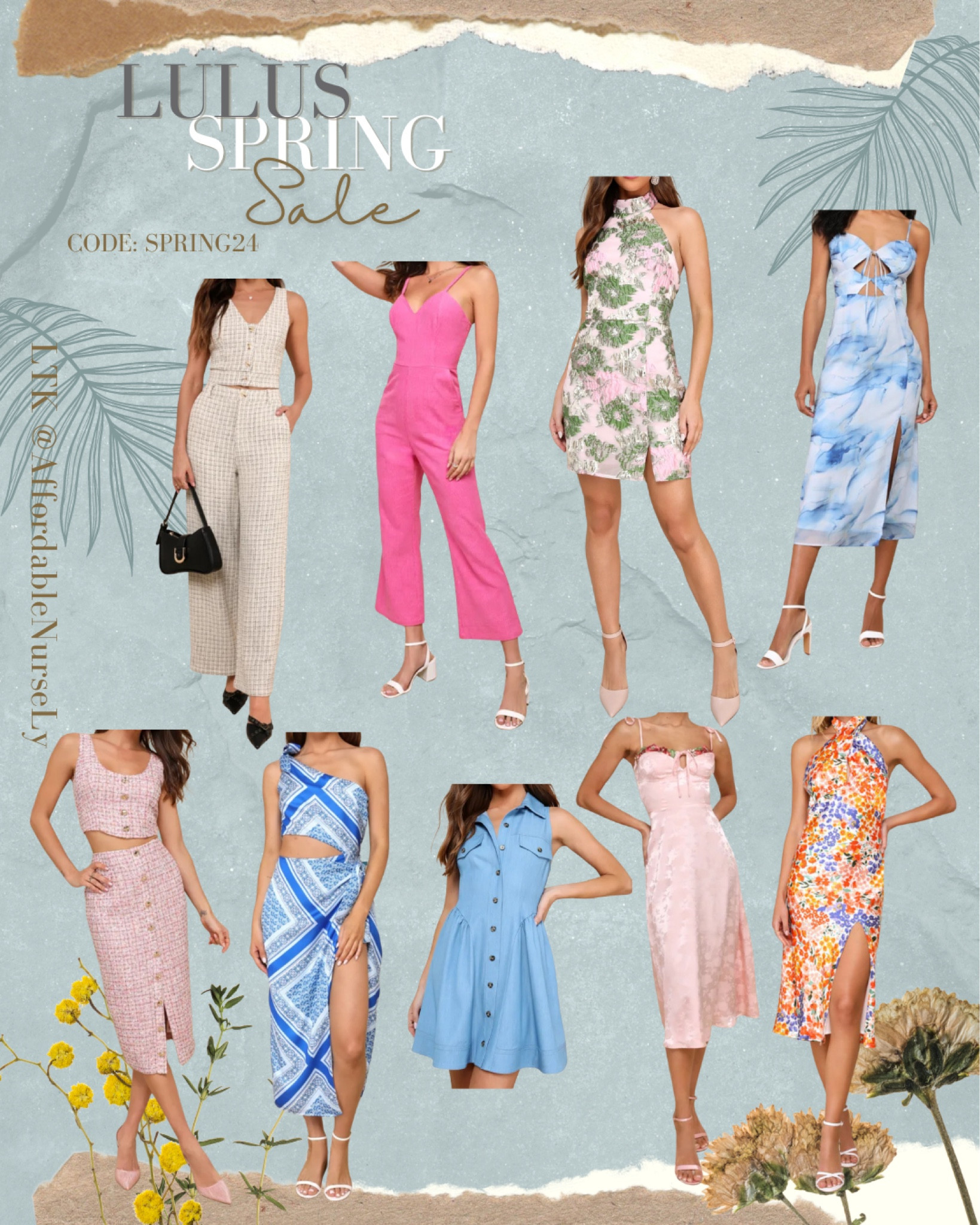 What do we all love? A #SALE! Lulus is having their spring sale! I purchased a tweed set that I will be filming soon! These pieces are perfect for #weddingguest #resort or #brunch! Check out other dresses I found in the links below!

#LTKSeasonal #LTKstyletip #LTKsalealert
