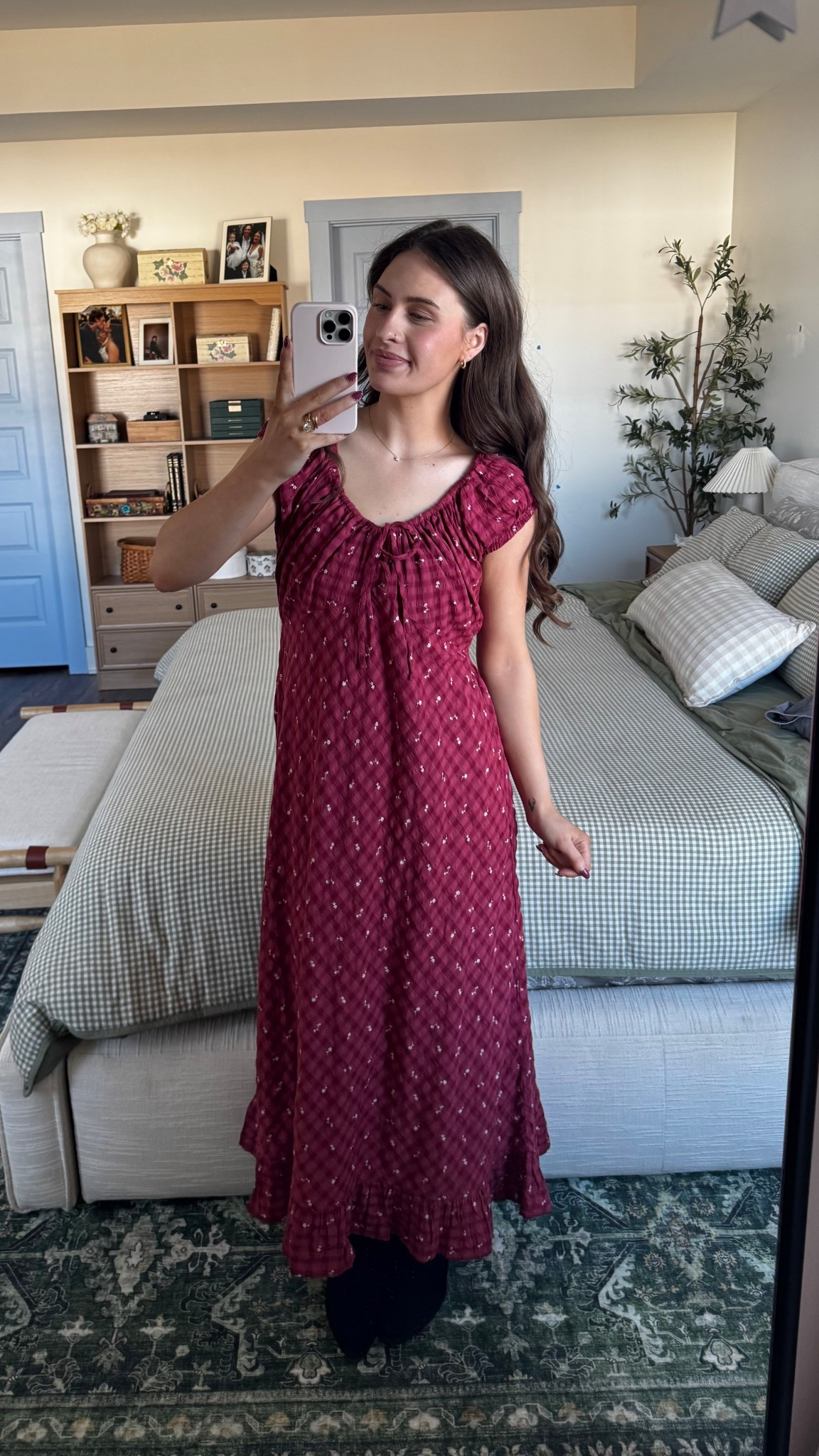 Wearing a medium but runs big! 

#LTKmomlife #LTKValentine #LTKWedding