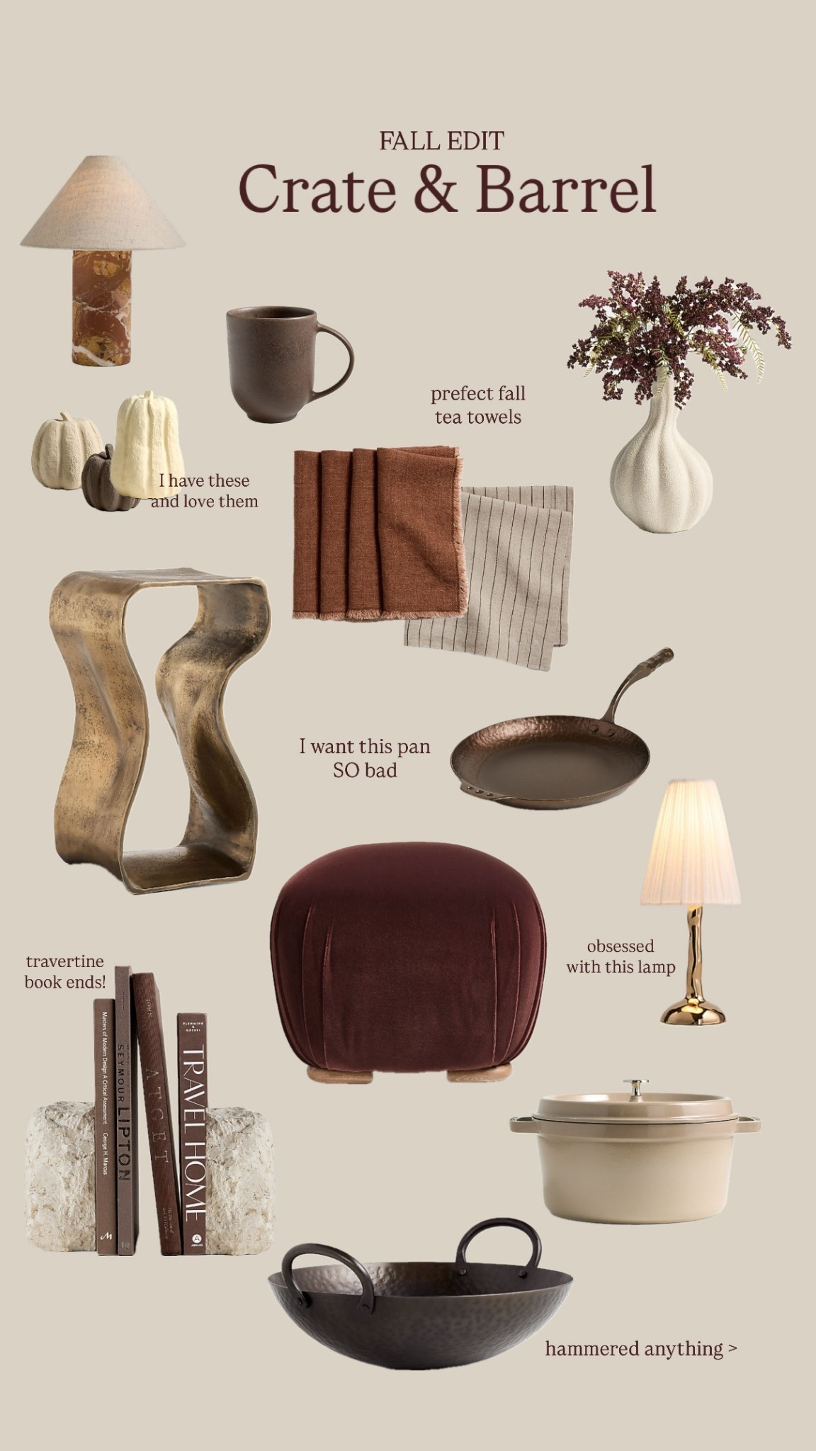 Fall home, brass lamp, brown serving bowl 

#LTKHome #LTKSeasonal