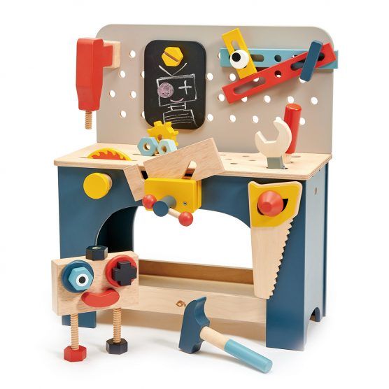 Tender Leaf Toys Table Top Tool Bench | The Tot