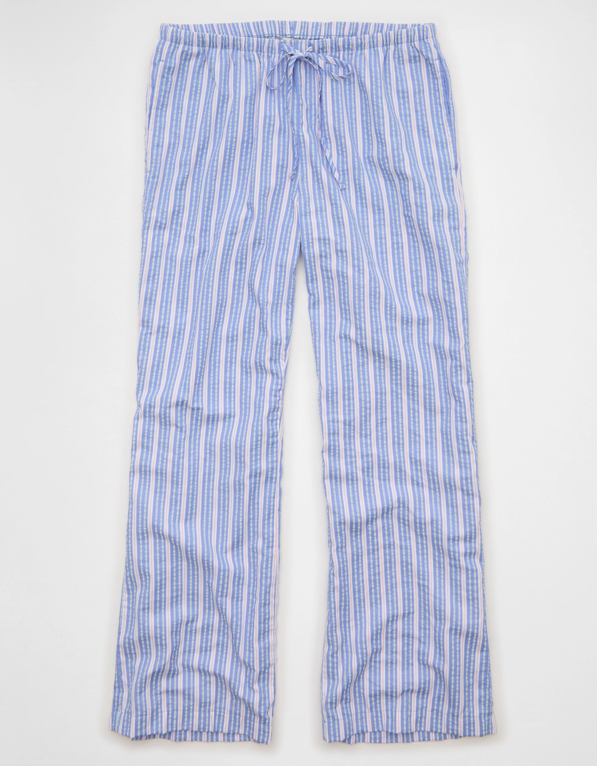 AE Seersucker Wide Leg Easy Pant | American Eagle Outfitters (US & CA)