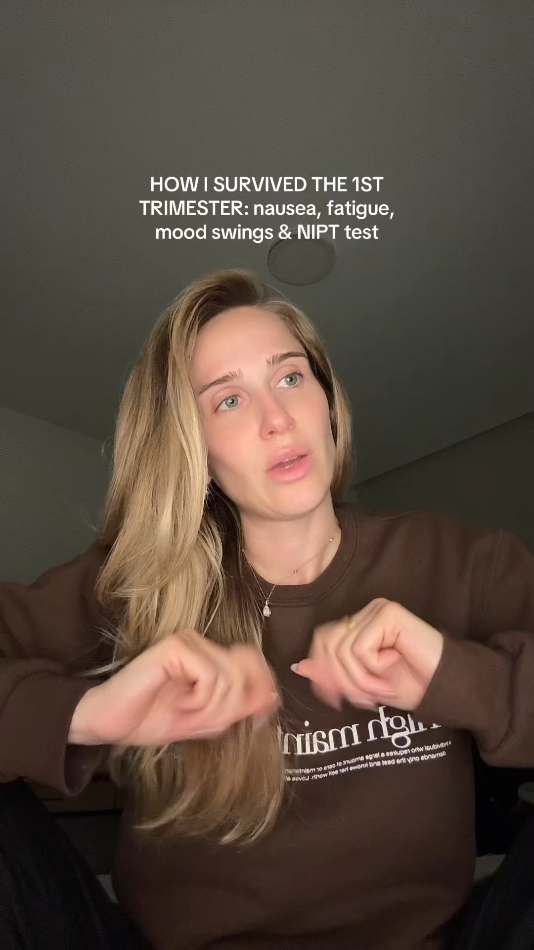 First trimester update! and my prenatals! 