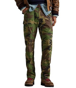 Polo Ralph Lauren Classic Fit Camo Canvas Cargo Pants | Dillard's | Dillard's