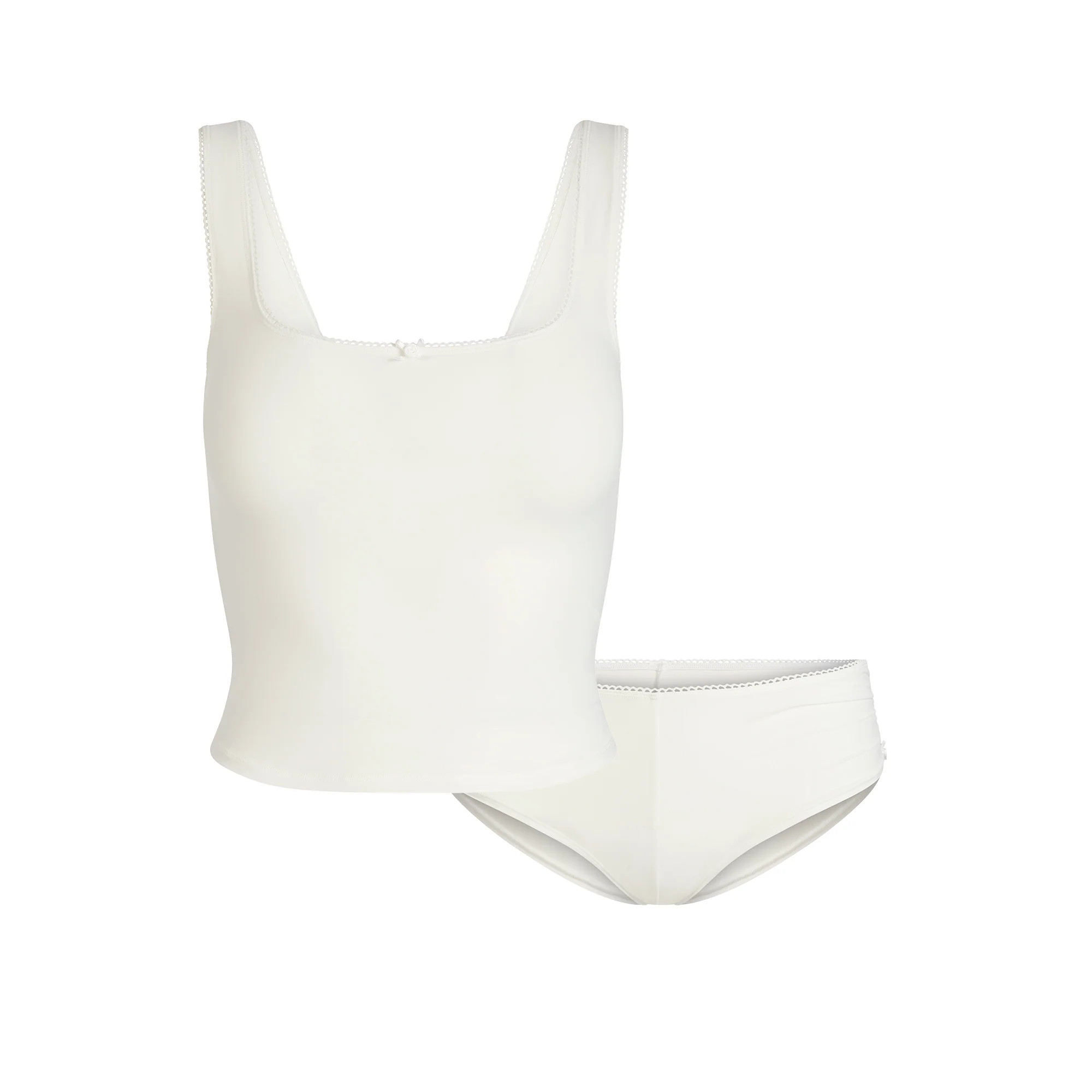 PICOT TANK AND HIPSTER SET | SKIMS (US)