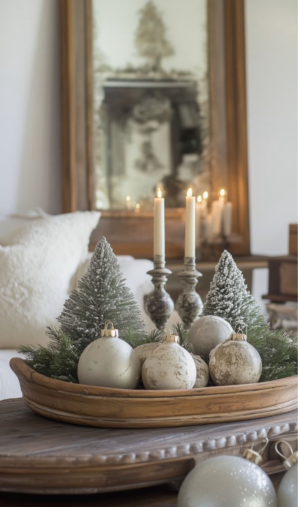 French country Christmas table decor ideas.  Dreaming of a cozy, elegant Christmas table that feels straight out of a French countryside cottage? 

This guide covers how to decorate a foyer console table for the Holidays from garlands to lighting. Set the scene with charming, rustic touches that blend beauty and simplicity. Start with a soft linen table runner, add greenery like eucalyptus or pine, and mix in vintage-inspired candleholders for that warm, inviting glow. 

Layer in touches of burlap or lace, sprinkle a few ornaments in muted tones, and you’ve got a table that’s as chic as it is festive. Ready to create a holiday tablescape that feels timeless and magical? 

Head to my blog chelseaclarke.co for all the best tips on French Country Cottage Christmas Table Decor that will make your holiday gatherings unforgettable!

#LTKHome #LTKSeasonal #LTKHoliday