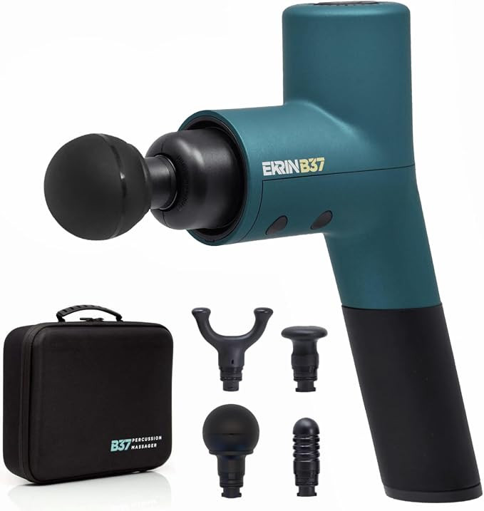 Ekrin Athletics B37v2 Massage Gun - Deep Tissue Massage with High-Powered Brushless Motor - Ergon... | Amazon (US)