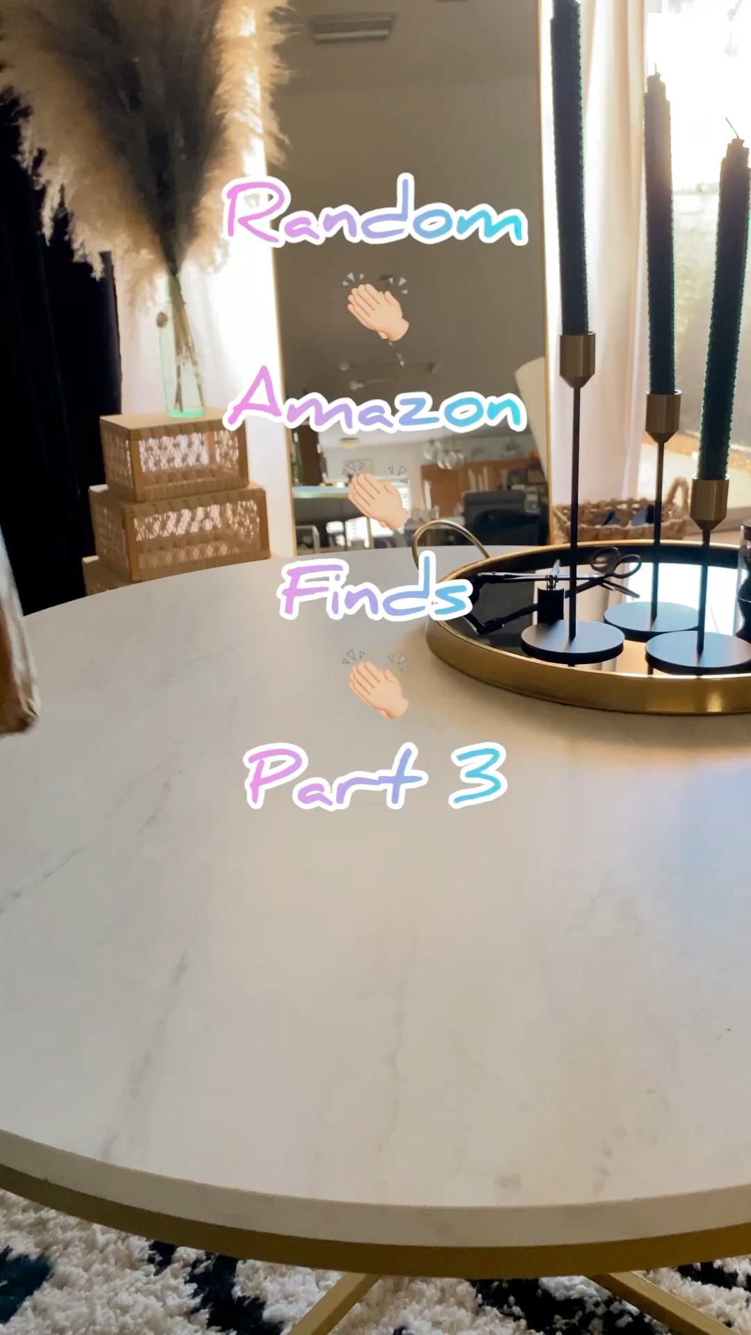 Random Amazon Finds Part 3 
Golden black candlestick holders: are actually really nice and hold the candles properly, without wobbling. 
Cloud tray: very pretty and well made. 
Modern decorative boxes: I was very impressed with them, made nicely and look absolutely stunning in any room.  

Price ranges: $15-$62 
#amazonmusthaves #founditonamazon #amazonhomedecor #summerdecorfinds 

#LTKhome #LTKsalealert #LTKFind