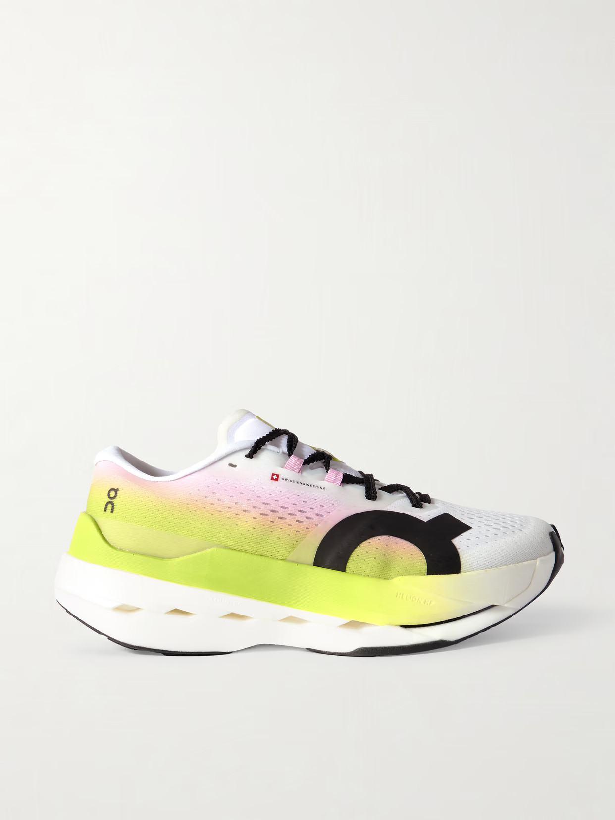 ON - Cloudboom Max Tpu-trimmed Ombré Recycled-mesh Sneakers - Yellow | NET-A-PORTER (US)