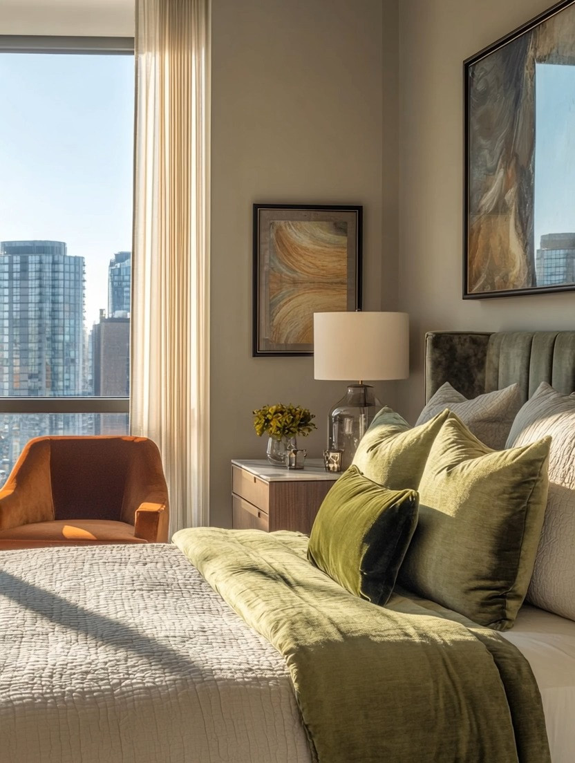 Sage green is refreshingly different and effortlessly elevates the bedroom with a sense of calm and balance.
Layer it in through a rich velvet sage green comforter, soft bed sheets, or even simple accent cushions and pillows to instantly refresh the space. This muted green tone brings in a natural softness that feels grounding without being heavy, making it perfect for bedrooms designed for rest and restoration.

Velvet textures add depth and warmth, while sage green pairs beautifully with neutrals like ivory, beige, taupe, and soft gray. It works especially well in light-filled bedrooms, enhancing natural light and creating a soothing atmosphere that feels both modern and timeless.

Whether you commit to a full bedding update or start small with pillows, this one color has the power to transform the entire room in a subtle yet impactful way—fresh, elegant, and deeply calming.

#SageGreenDecor #CalmBedroomStyle #VelvetHome 

 #LTKHome