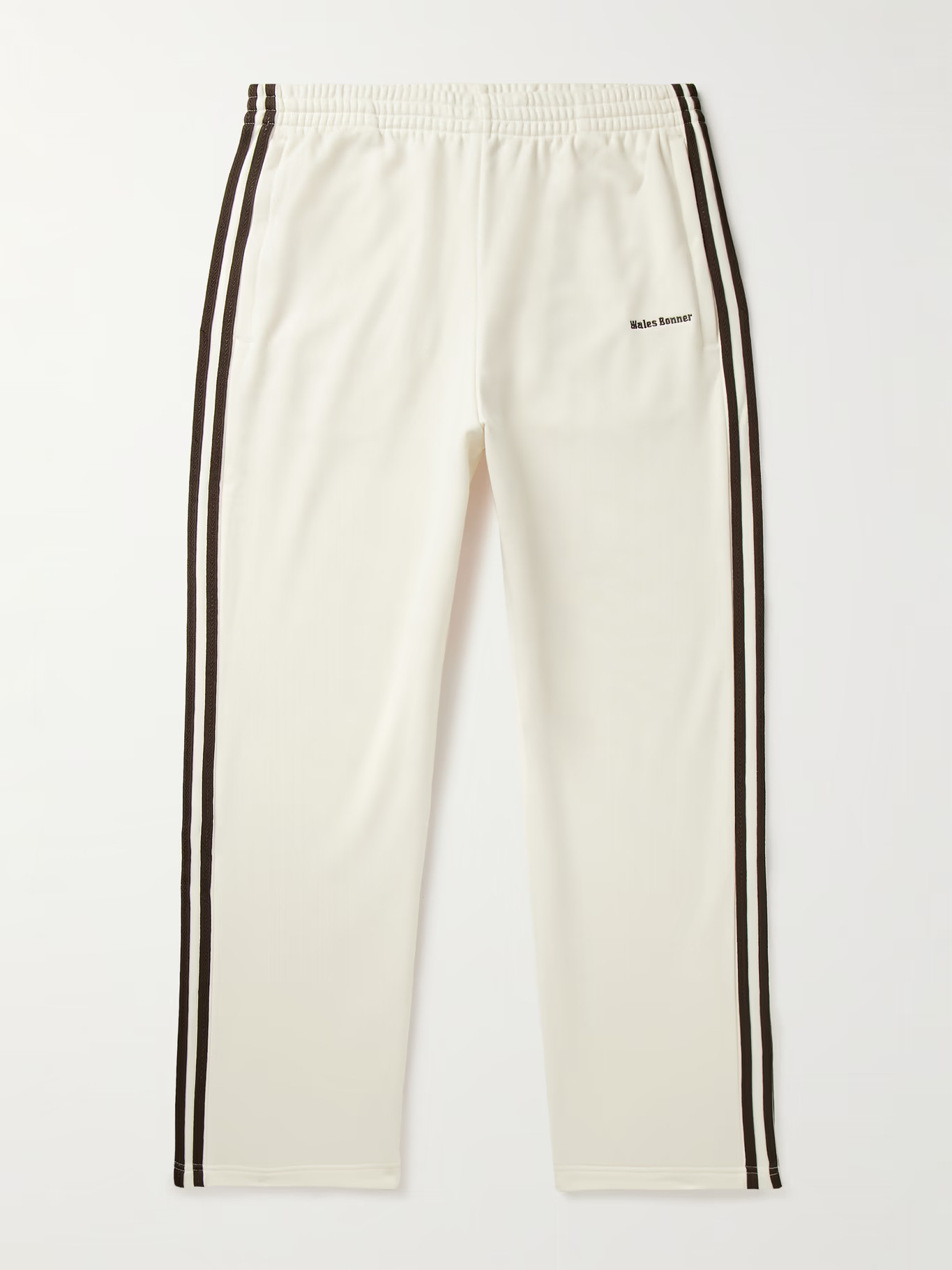+ Wales Bonner Straight-Leg Crochet-Trimmed Cotton-Blend Jersey Track Pants | Mr Porter (UK)