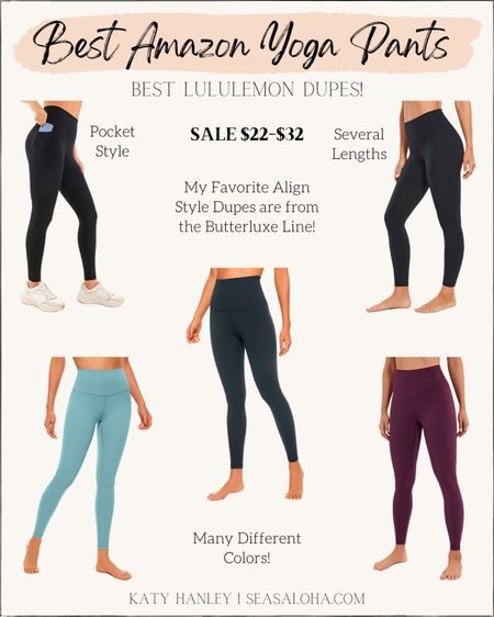 My favorite Amazon yoga pants are on SALE! Hands down the best Lululemon Align Pant dupes you’ll ever find! Come in various styles, lengths and colors! Trust me, you will not be disappointed. Grab some now while they are on sale!

Lululemon dupe. Yoga pants. Amazon finds. Black Friday. Cyber Monday. Yoga pants. Activewear. High waisted leggings. Bump friendly. 

#LTKfit #LTKCyberweek #LTKsalealert