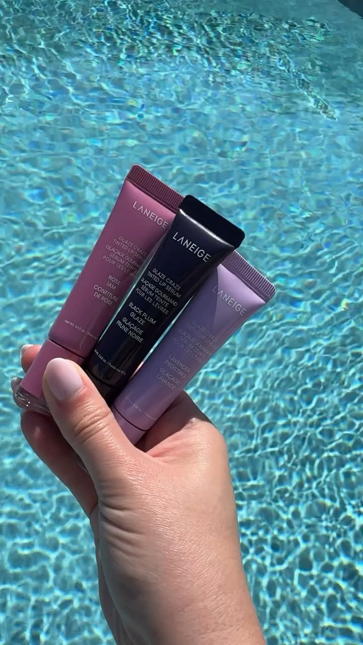 pink wednesday but make it glossy 💗✨

just received the new Laneige glaze craze tinted lip serums and I’m obsessed already…

shades:
rose jam 💗
lavender frosting 💜
 black plum 🖤

which one are you choosing? 👀

*purchased myself ✨

Save for beauty + handbag inspiration ✨

@laneige_us 

Laneige, glaze craze tinted lip serums, new release, lippies, Beauty, beauty lover, makeup lover, makeup addict, girly things, it girl, soft girl, aesthetic, flatlays, lippies, pink, FYP, viral reels

#luxurybeauty #laneige #newrelease #lips #aesthetic