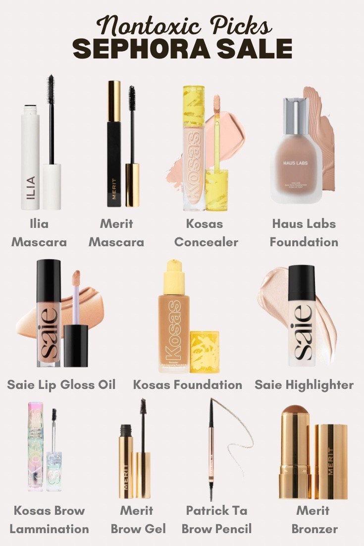 Shop all of my top NONTOXIC Sephora Sale finds! 

(Exact products are ones I use & love and the rest are nontoxic products in my cart) 💗

#ltknontoxic #nontoxic #sephorasale

#LTKFindsUnder100 #LTKBeauty #LTKSaleAlert
