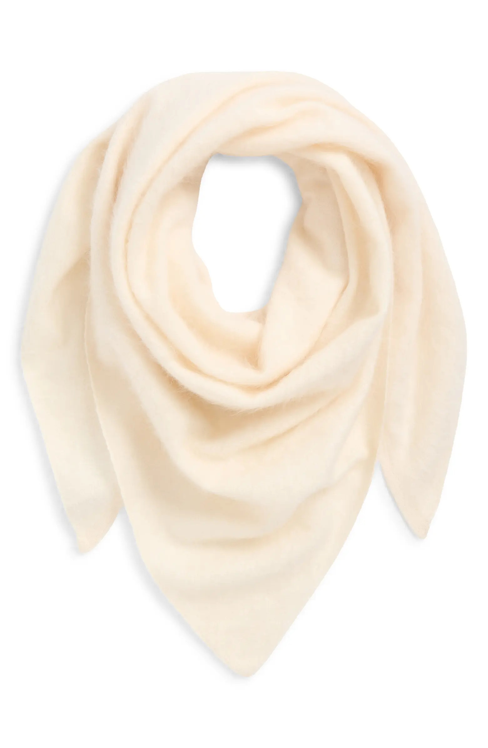 Brushed Cashmere Triangle Scarf | Nordstrom