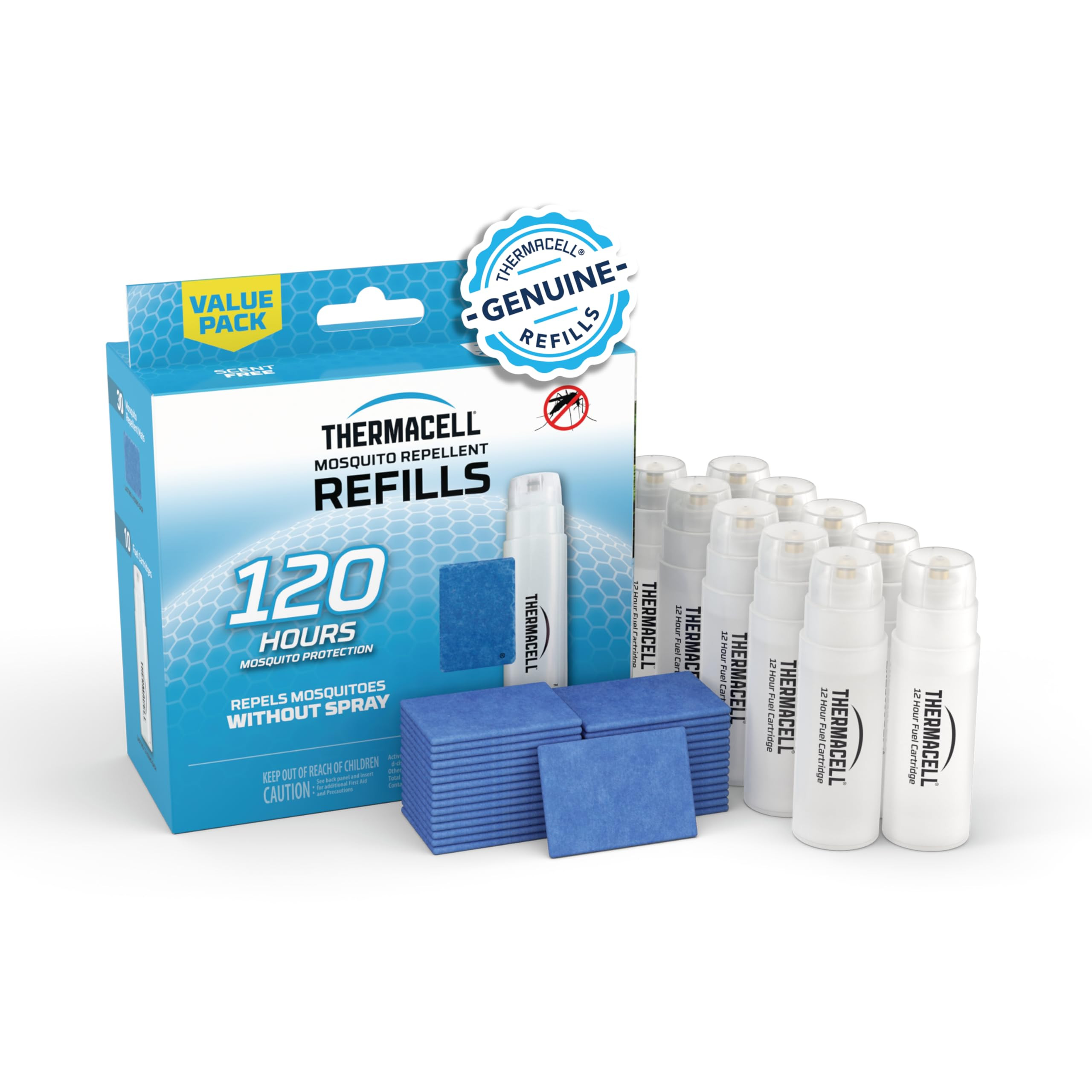 Thermacell Mosquito Repellent Refills; Provide 120 Hours of Protection; Contain 30 Repellent Mats... | Amazon (US)