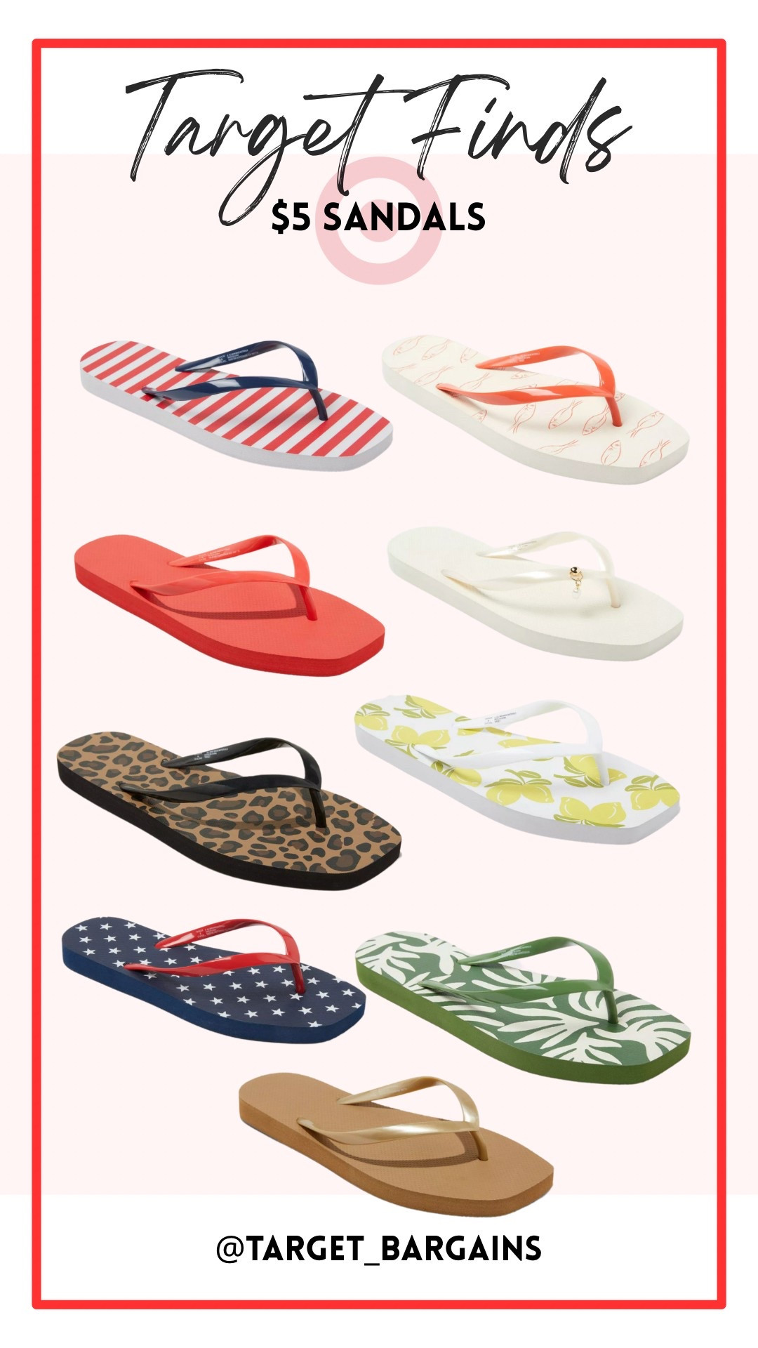NEW $5 Sandals at Target! 

#LTKStyleTip #LTKShoeCrush