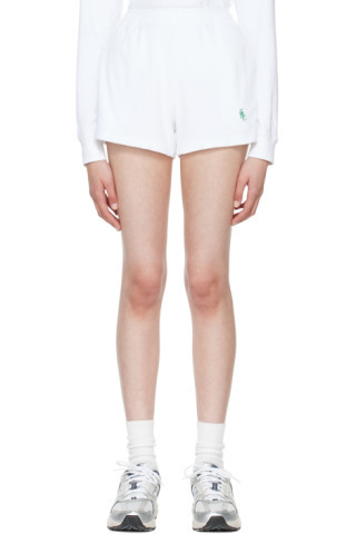 White Cotton Shorts | SSENSE