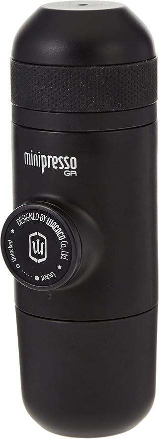 WACACO Minipresso GR, Portable Espresso Machine, Compatible Ground Coffee, Hand Coffee Make, Trav... | Amazon (US)